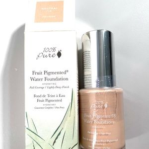 100% Pure Full Coverage Water Foundation